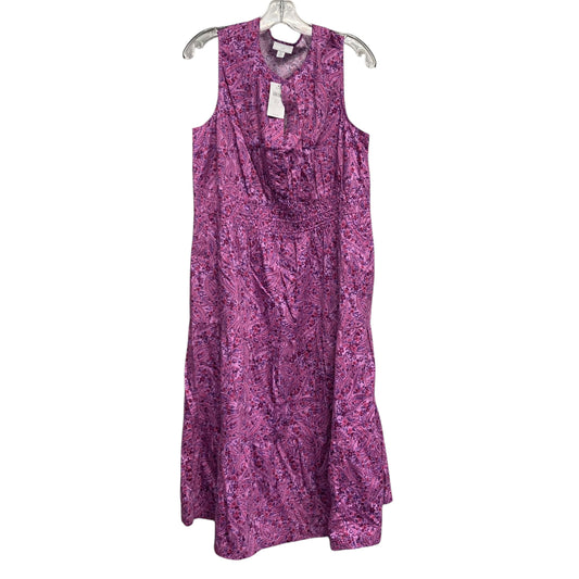 Dress Casual Maxi By J. Jill In Floral Print, Size:Xlp