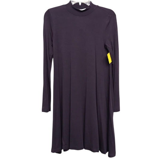 Dress Sweater By Loft In Purple, Size:Xs
