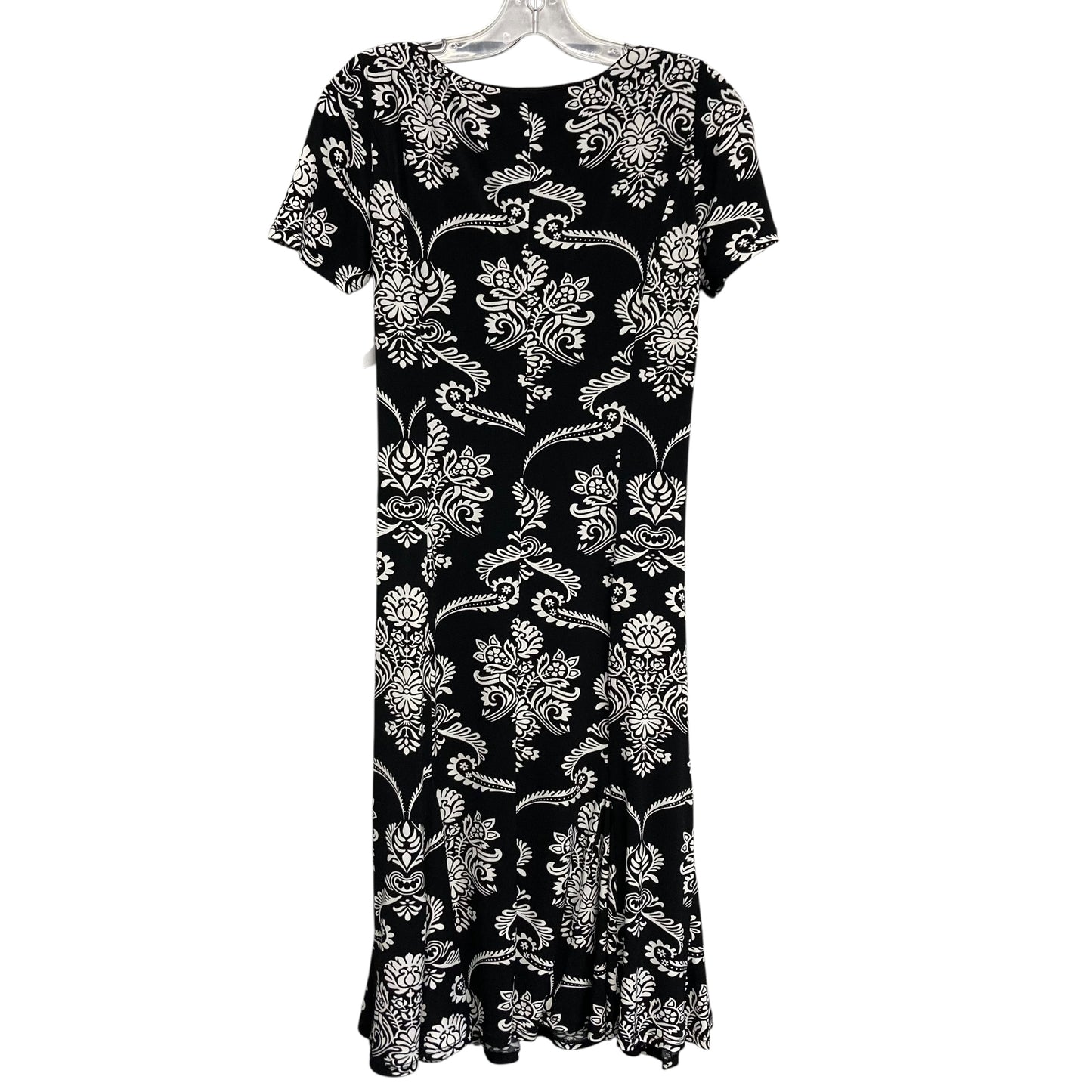 Dress Work By Julian Taylor In Black & White, Size:Sp