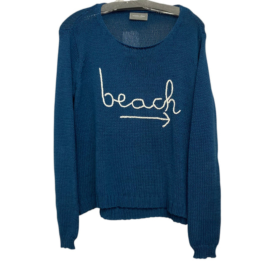 Sweater By Wooden Ships In Blue, Size:S