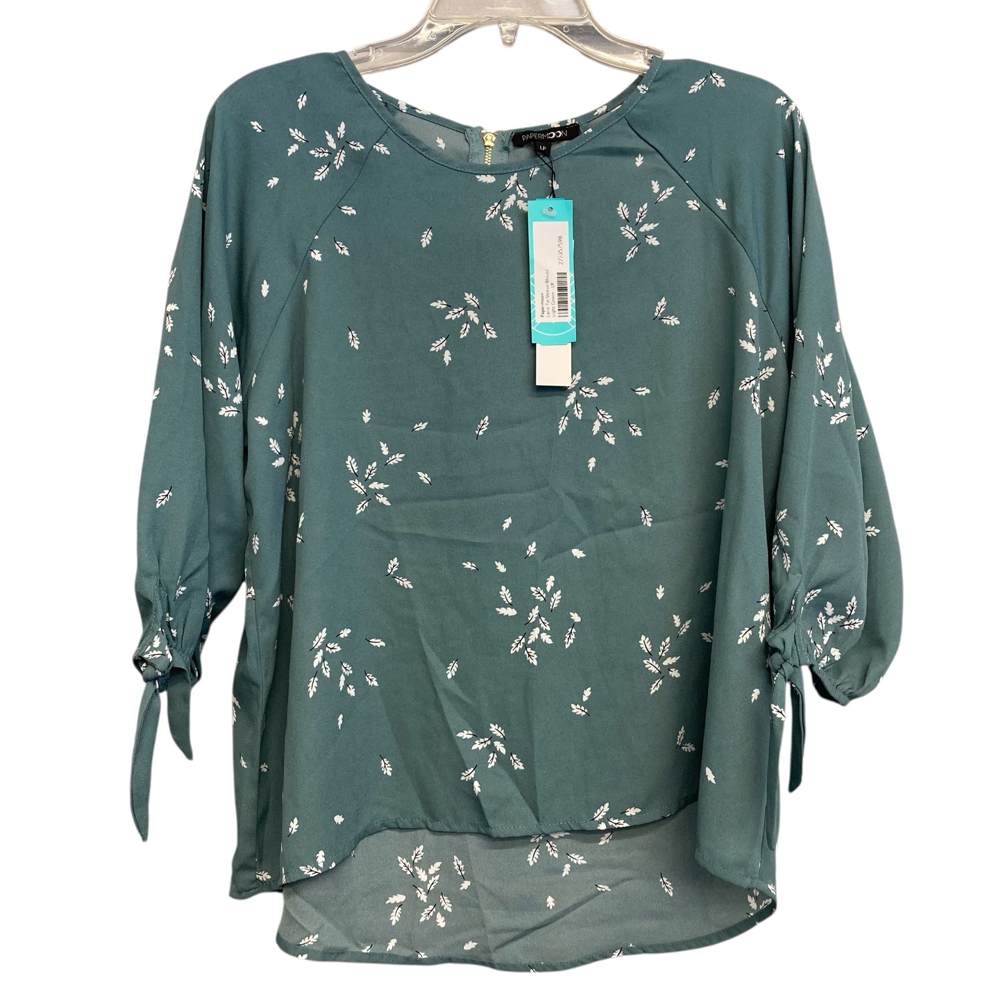 Top Ls By Papermoon In Green & White, Size:Lp