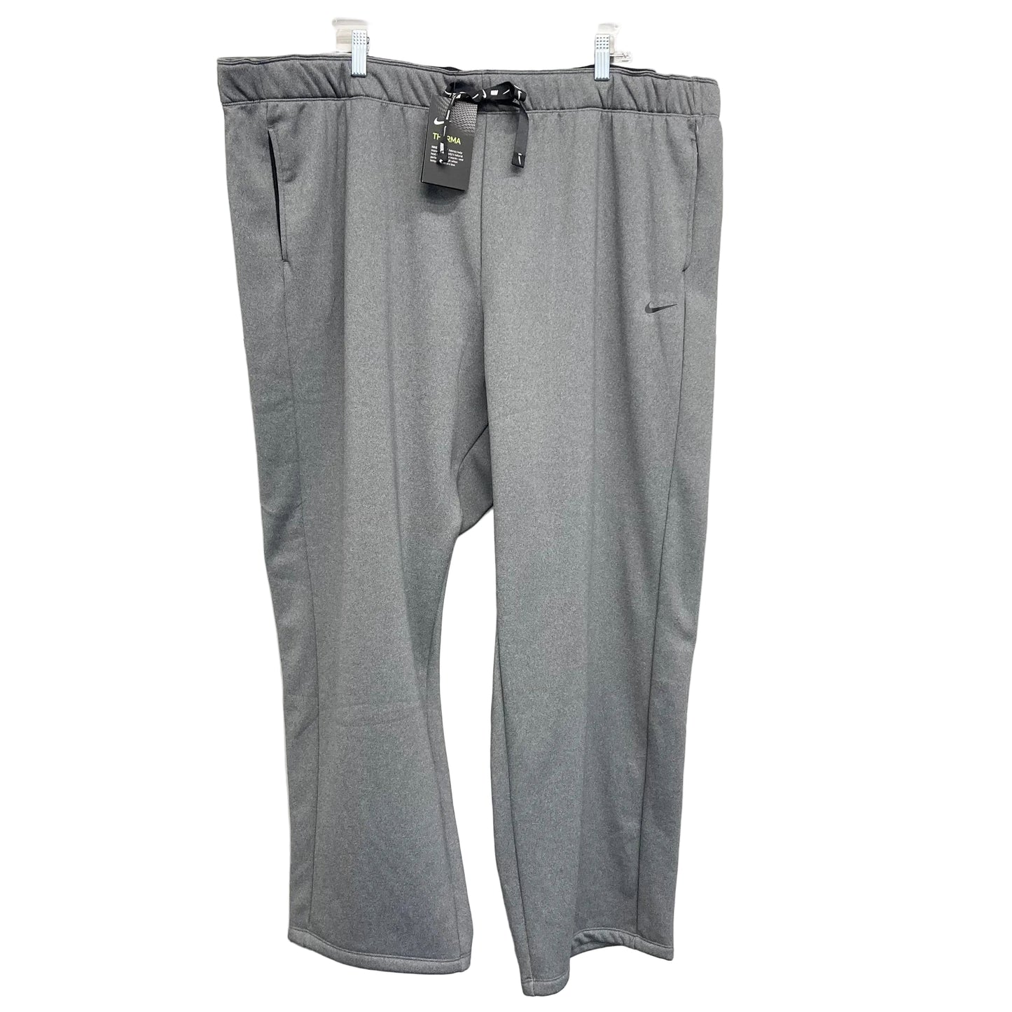 Athletic Pants By Nike In Grey, Size:3X