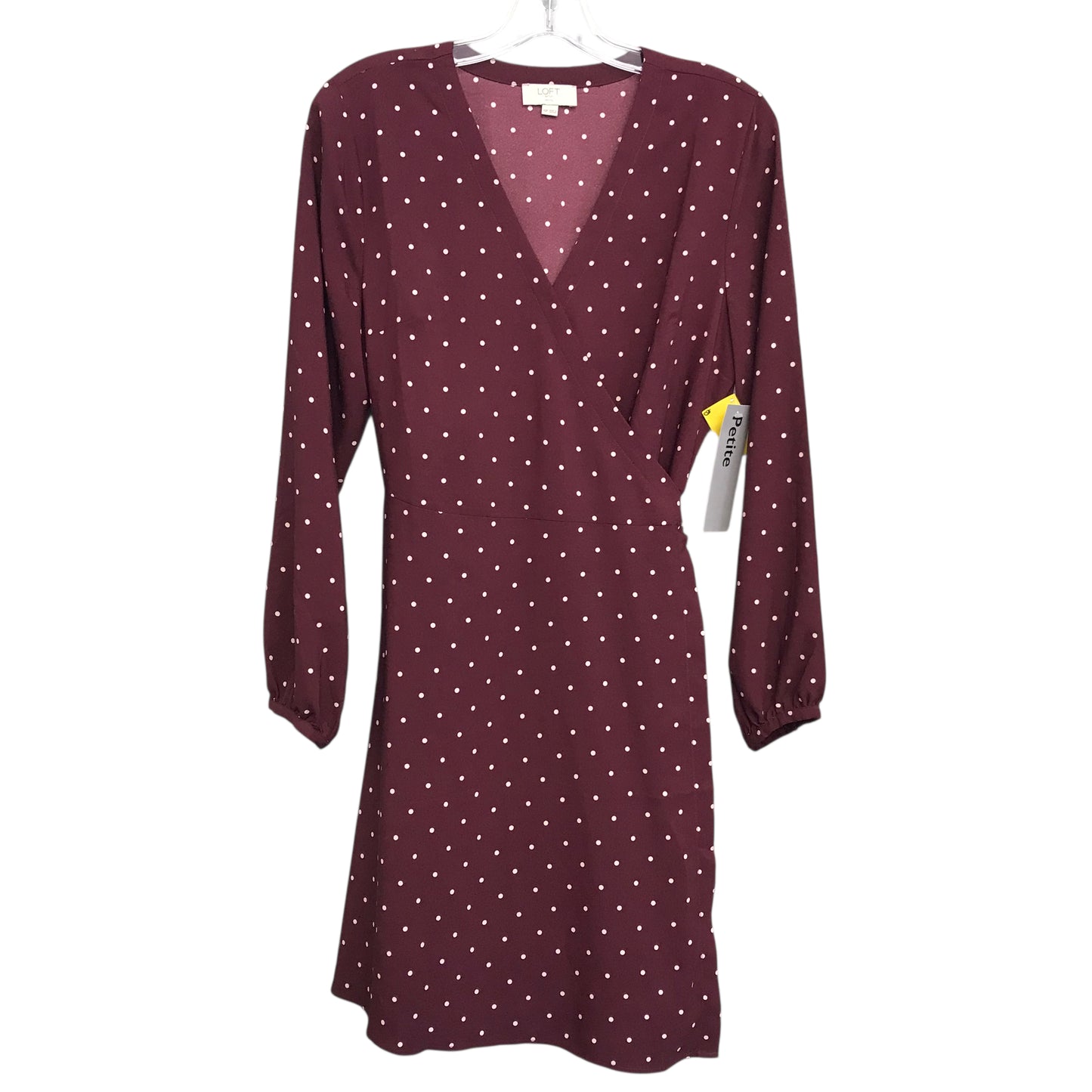 Dress Work By Loft In Polkadot Pattern, Size:Mp