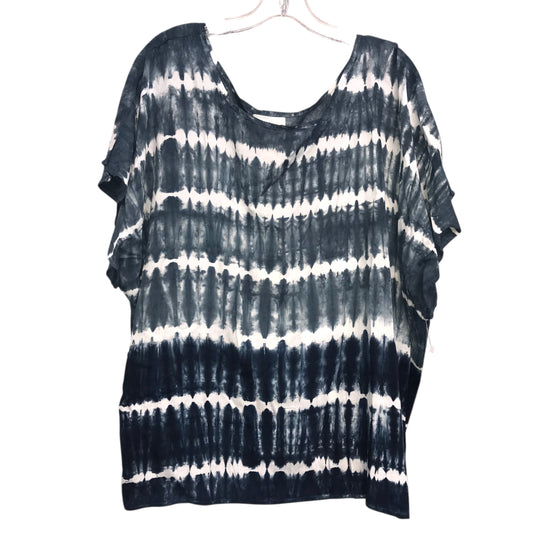 Top Sleeveless By North Shore In Blue & White, Size:S
