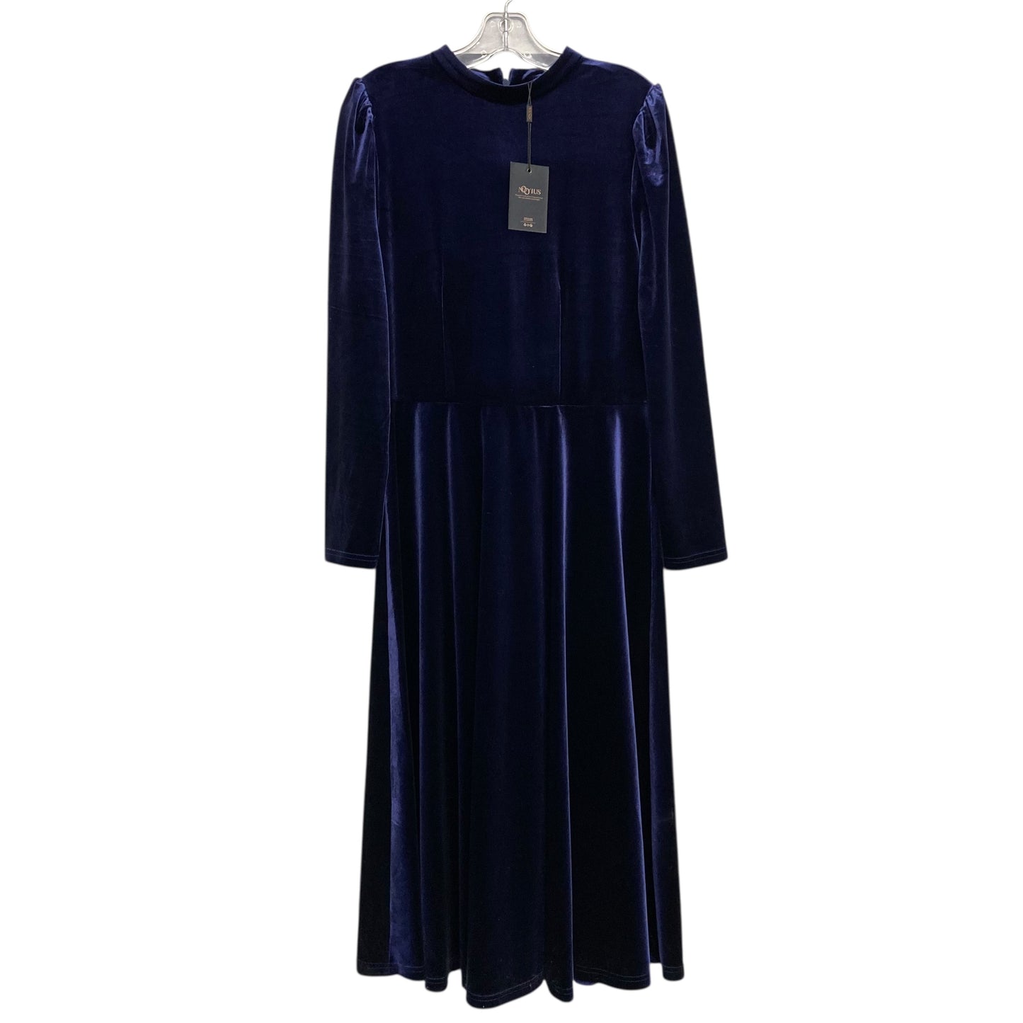 Dress Party Midi By Mooyius In Navy, Size:L