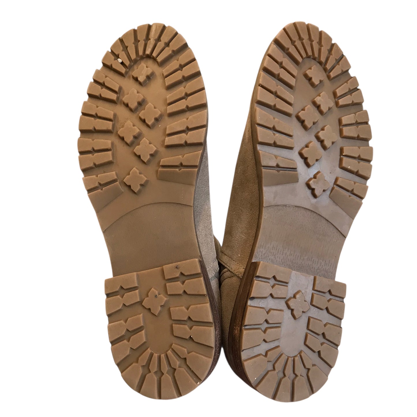 Boots Ankle Flats By Steve Madden In Tan, Size:12