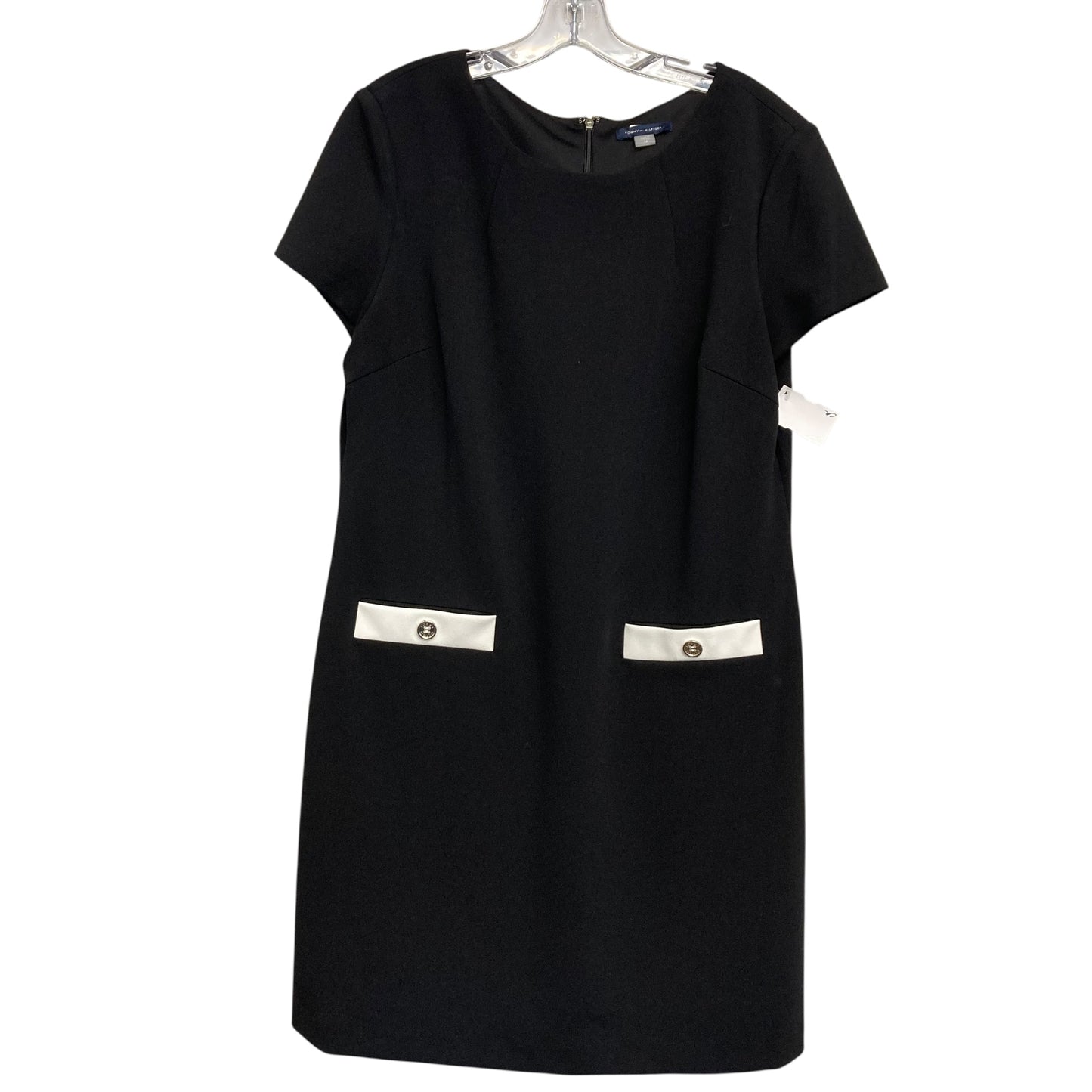 Dress Work By Tommy Hilfiger In Black, Size:L