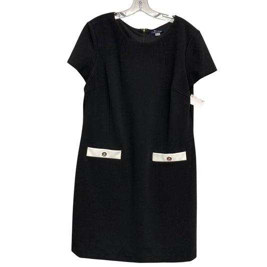 Dress Work By Tommy Hilfiger In Black, Size:L