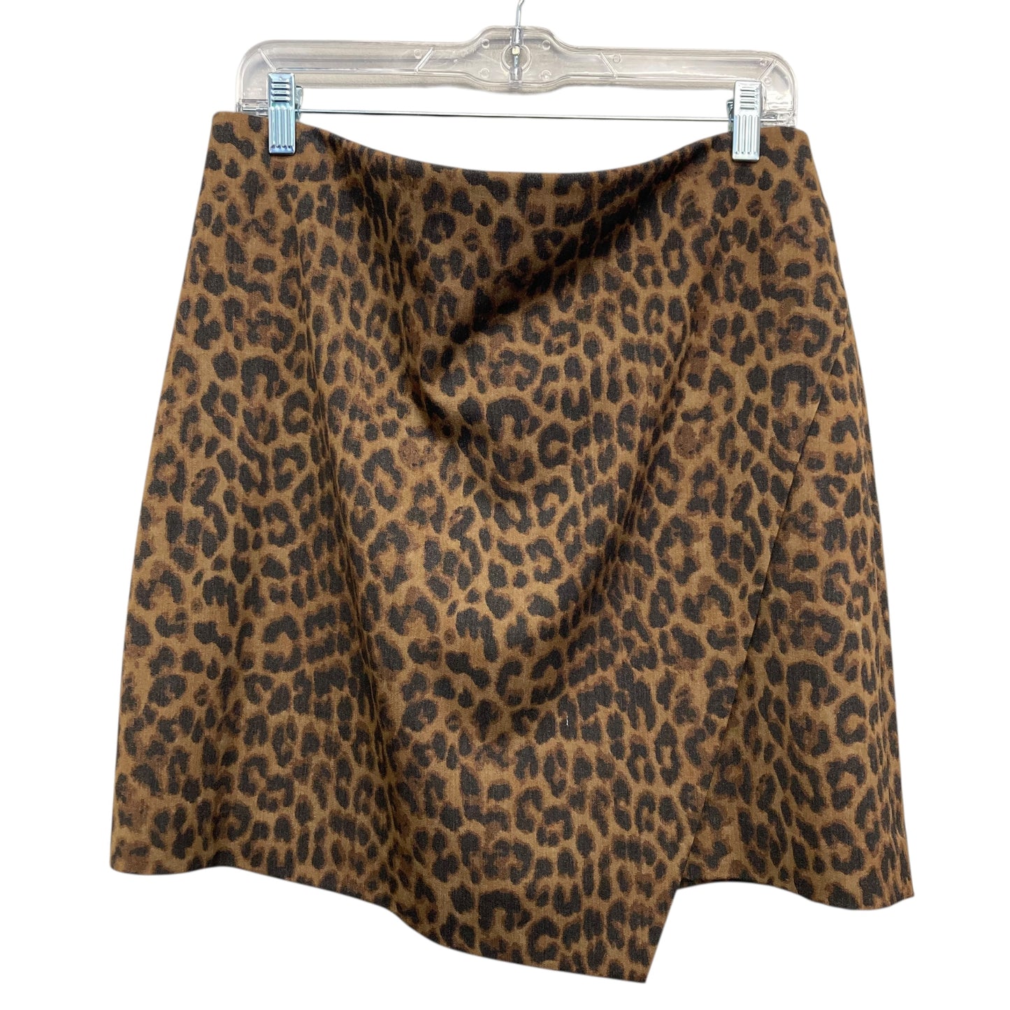 Skirt Mini & Short By Ann Taylor In Animal Print, Size:12