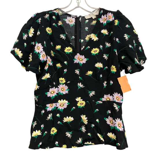 Top Ss By Loft In Floral Print, Size:Xs
