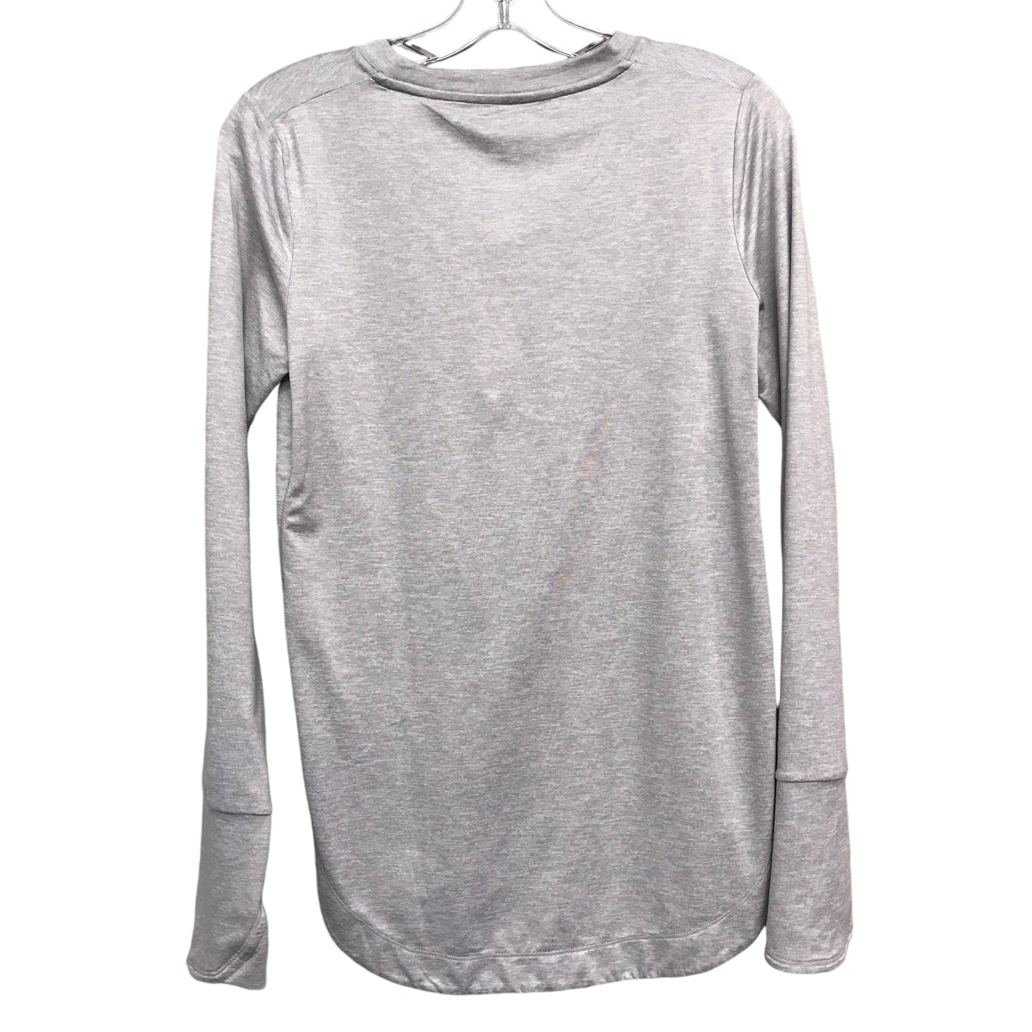 Athletic Top Ls Crewneck By Athleta In Grey, Size:Xs