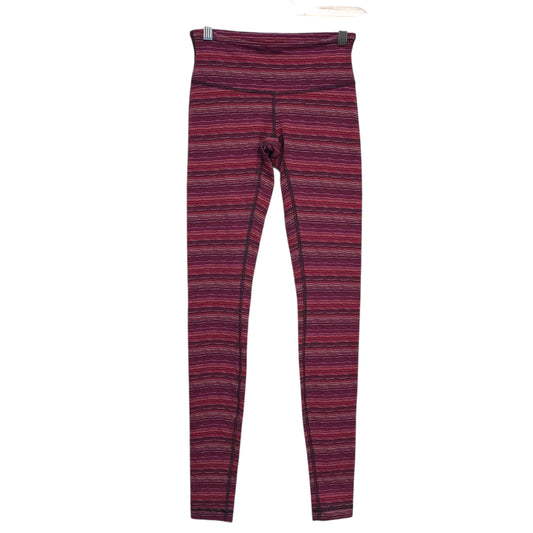 Athletic Leggings By Lululemon In Red, Size:S