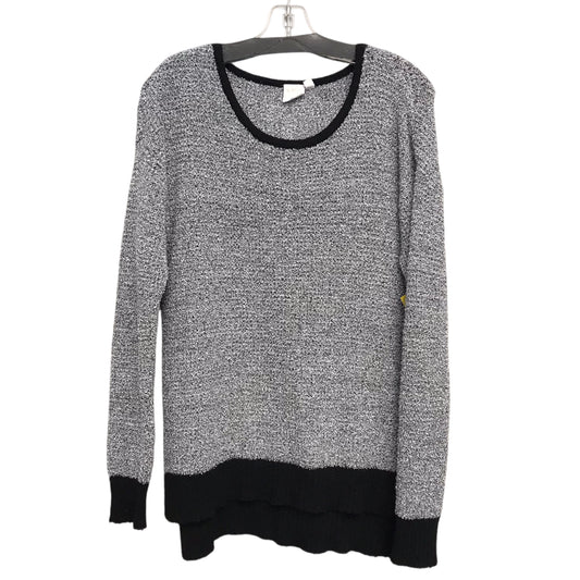 Sweater By Adyson Parker In Black & White, Size:M