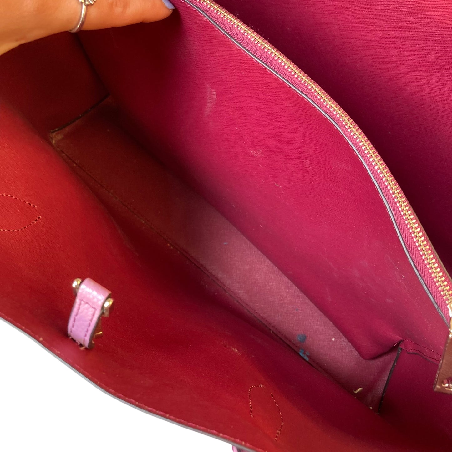 Handbag Designer By Kate Spade In Purple, Size:Large