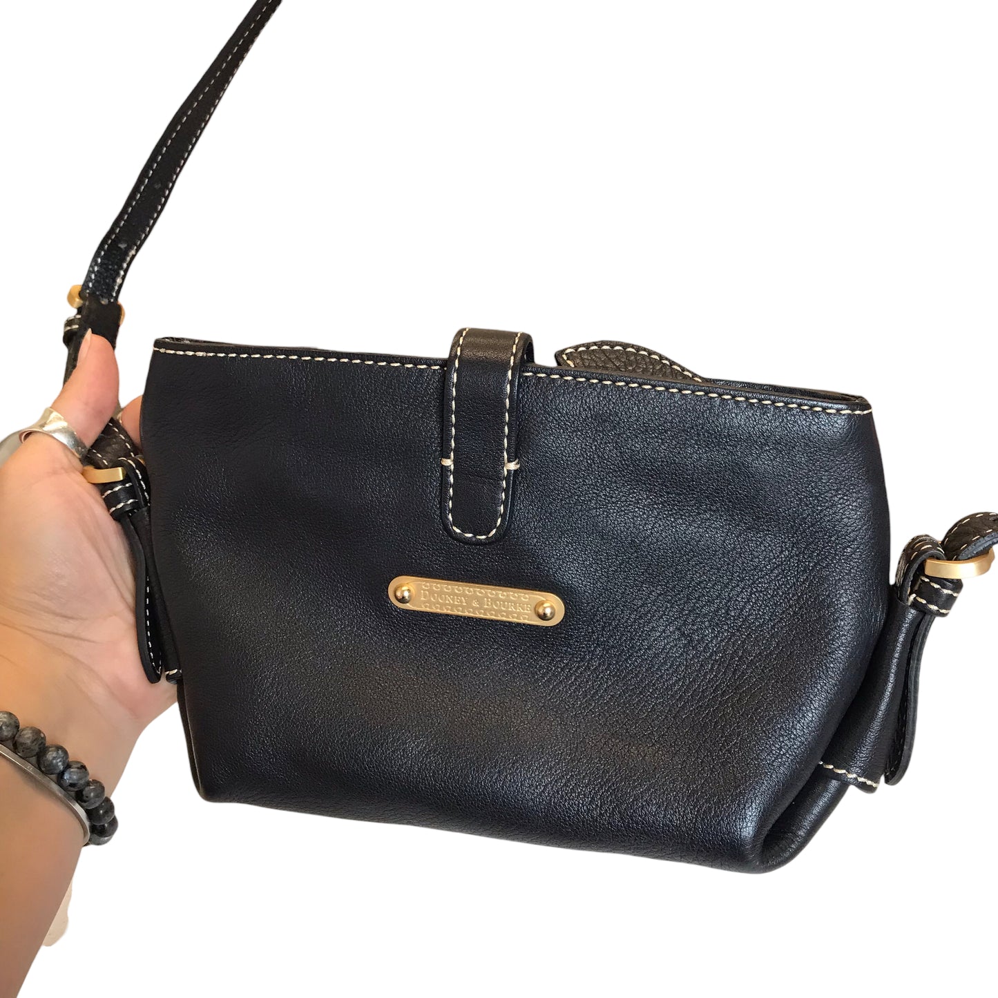 Crossbody Designer By Dooney And Bourke In Black, Size:Small