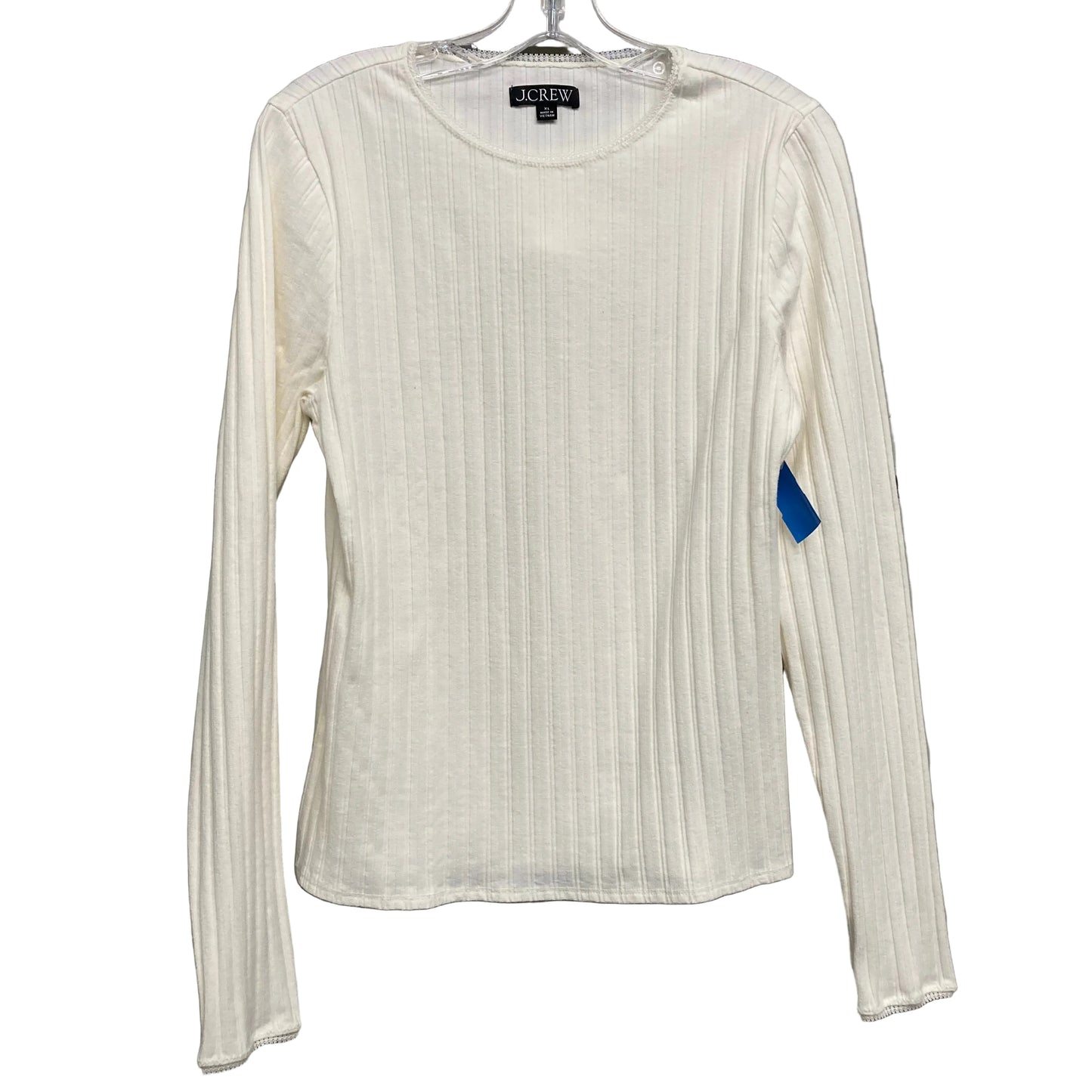 Top Ls By J. Crew In Cream, Size:Xl