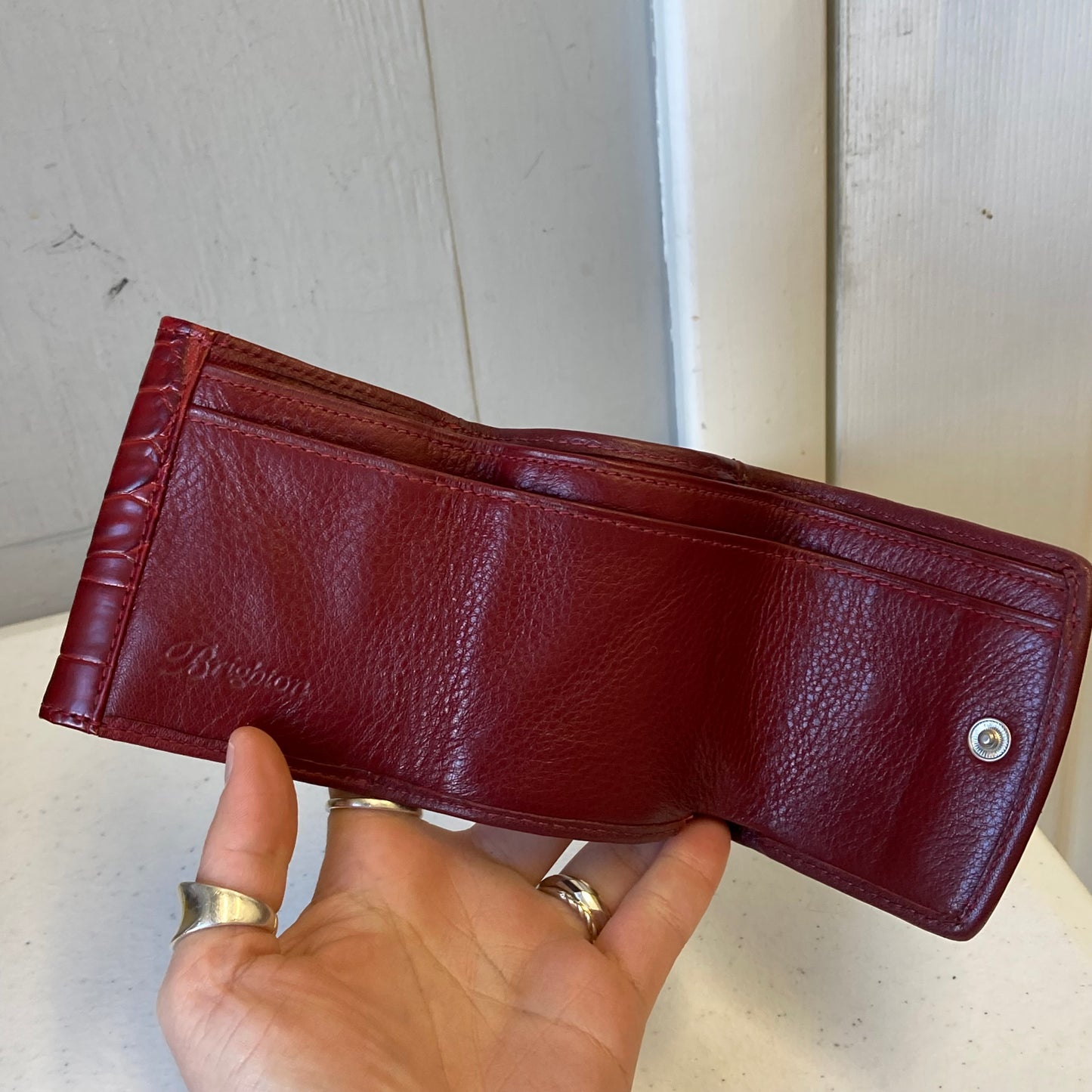 Wallet By Brighton In Red, Size:Small