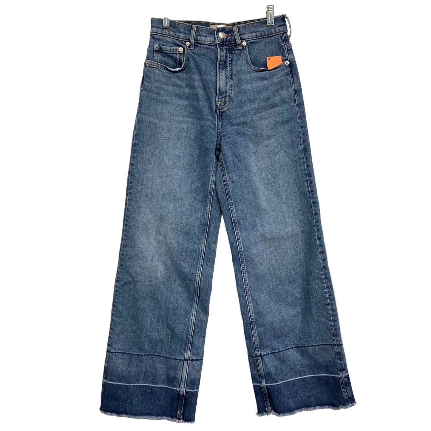 Jeans Wide Leg By Everlane In Blue Denim, Size:2