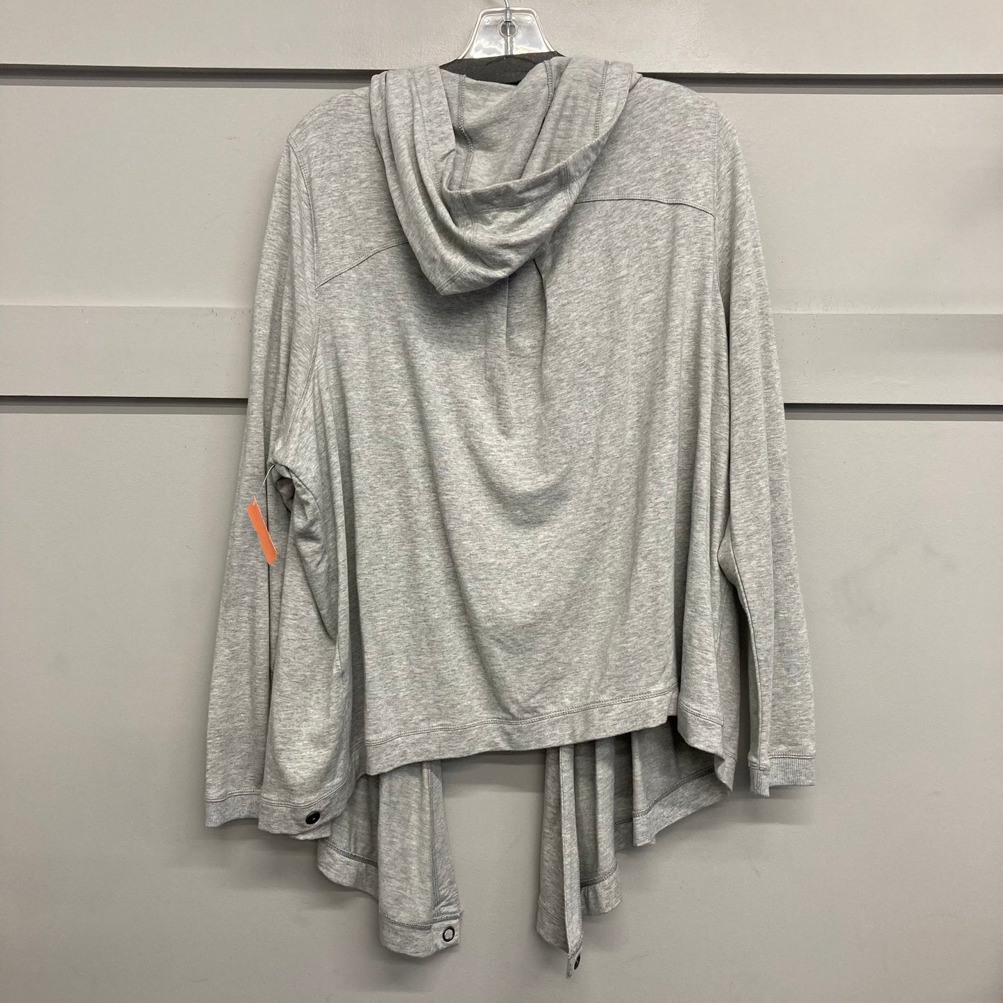 Cardigan By Calia In Grey, Size:2X