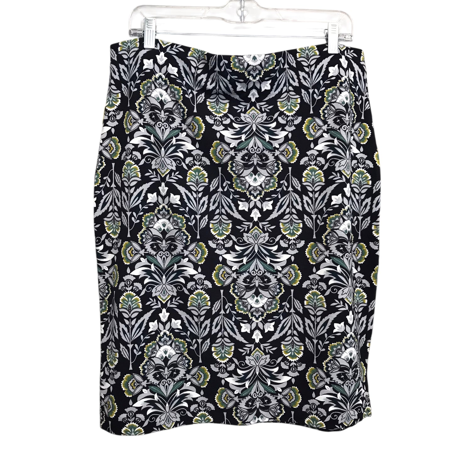 Skirt Midi By Ann Taylor In Floral Print, Size:L