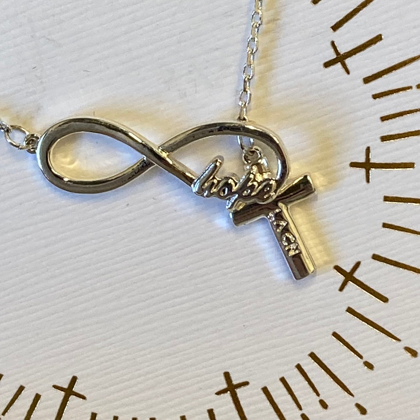 Necklace Other By Unwritten In Silver