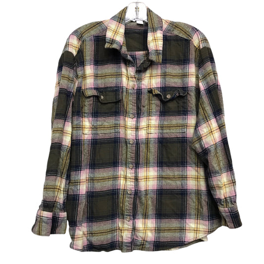 Top Ls By Old Navy In Plaid Pattern, Size:Xl