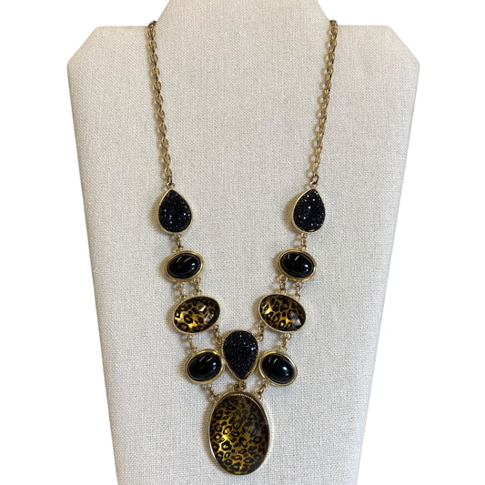 Necklace Statement In Animal Print