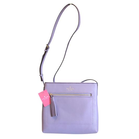Crossbody Designer By Kate Spade In Purple, Size:Medium