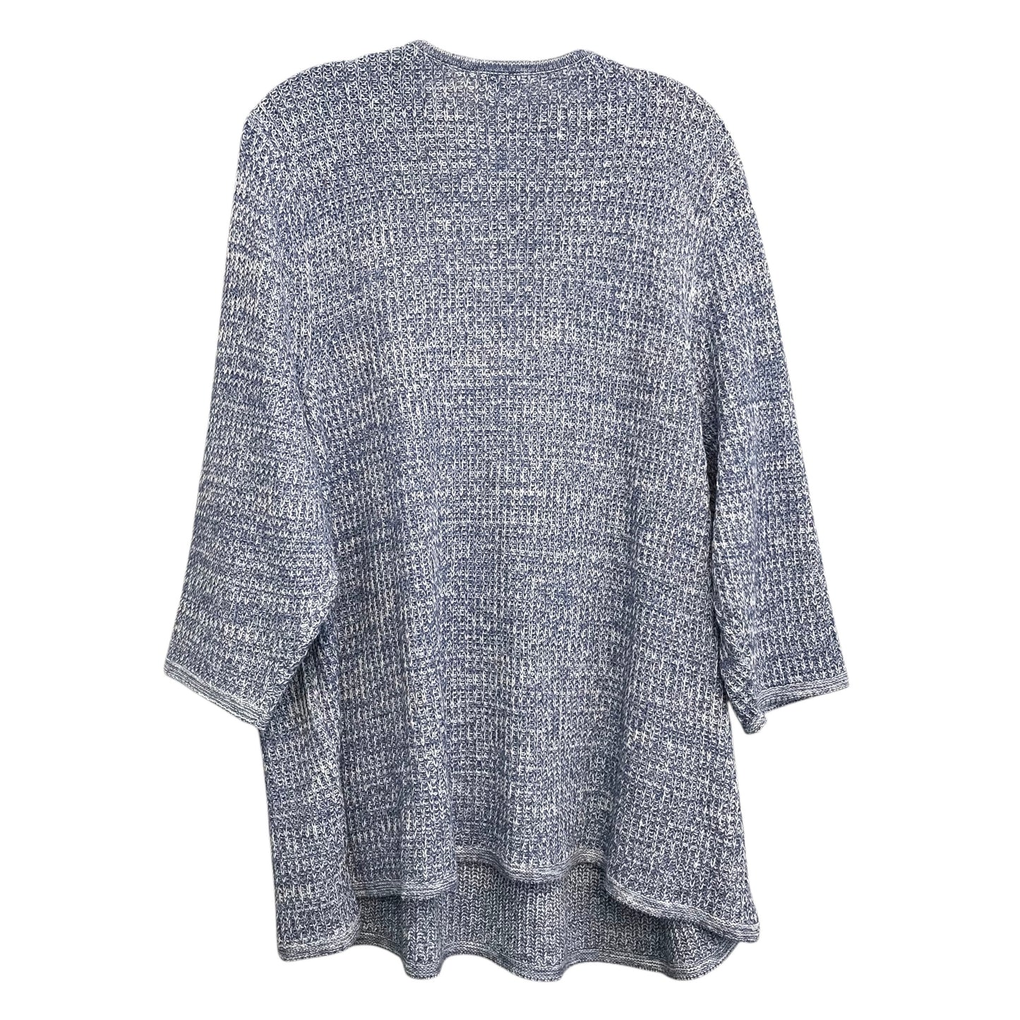 Sweater By J. Jill In Blue & White, Size:3X