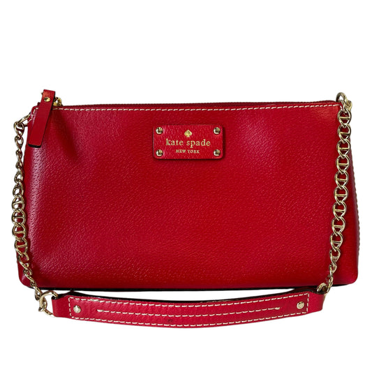 Handbag Designer By Kate Spade In Red, Size:Small