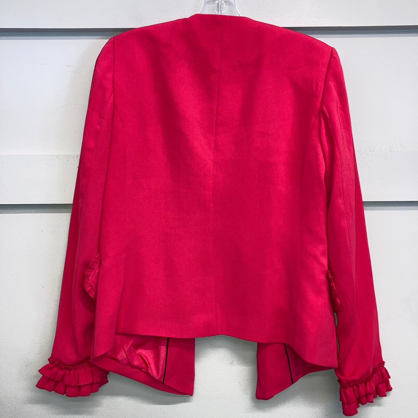 Blazer By Adrienne Vittadini In Pink, Size:Xs