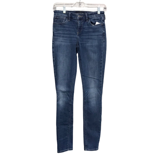 BLUE DENIM JEANS SKINNY by LUCKY BRAND Size:0