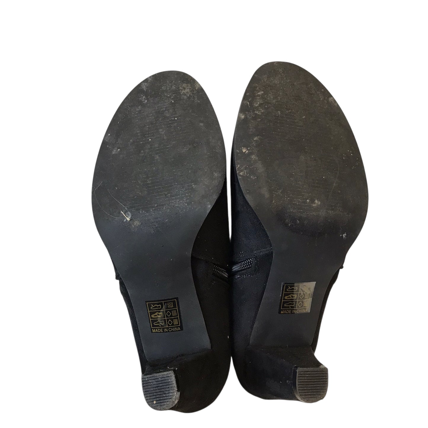 Shoes Heels Block By Journee In Black, Size:8