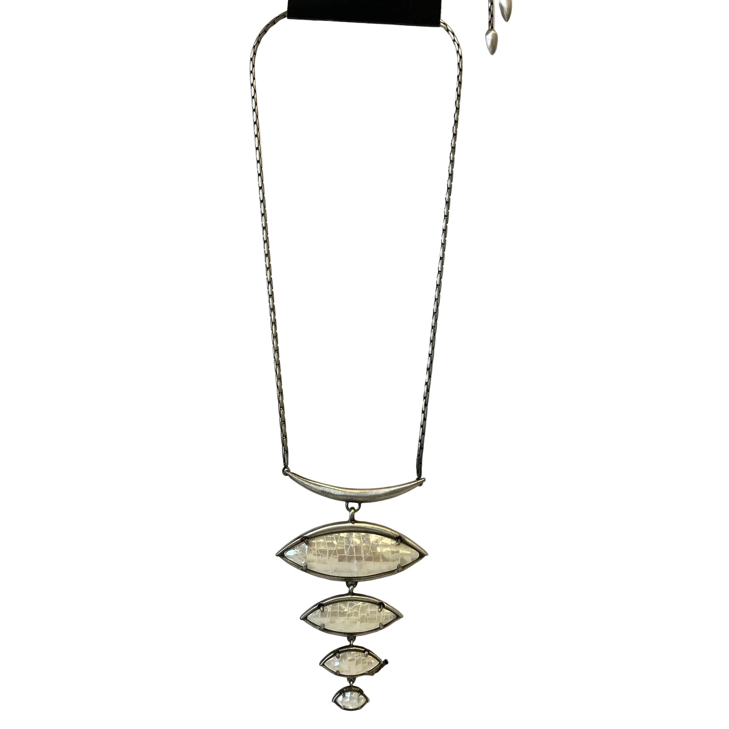 Necklace Statement By Kendra Scott In Silver