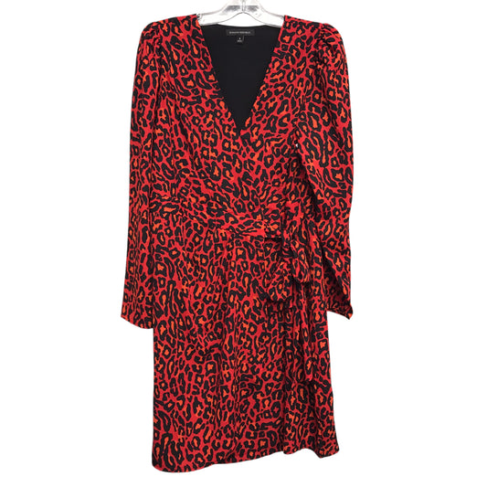 Dress Work By Banana Republic In Animal Print, Size:M