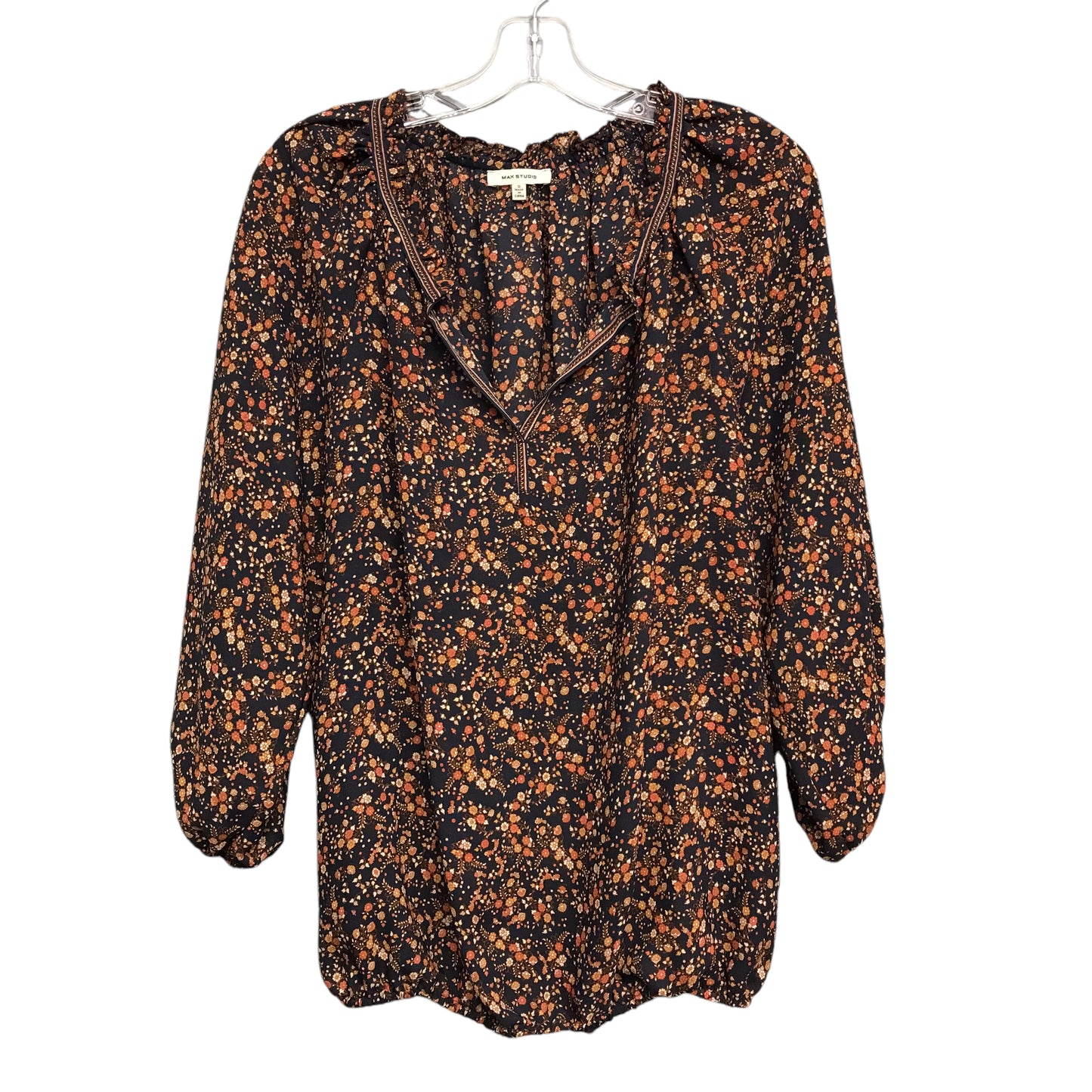 Top Ls By Max Studio In Floral Print, Size:S