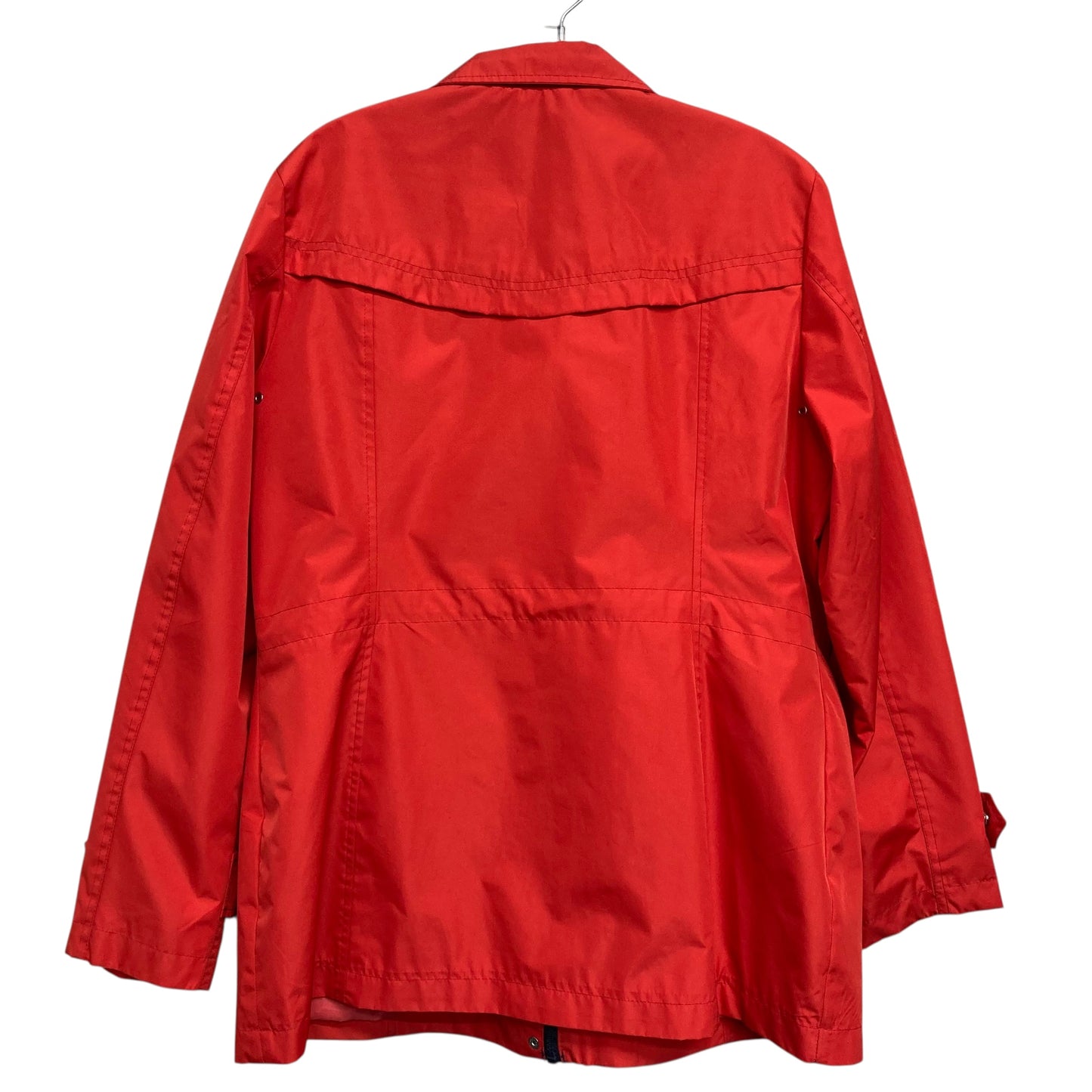 Jacket Windbreaker By Details In Red, Size:L
