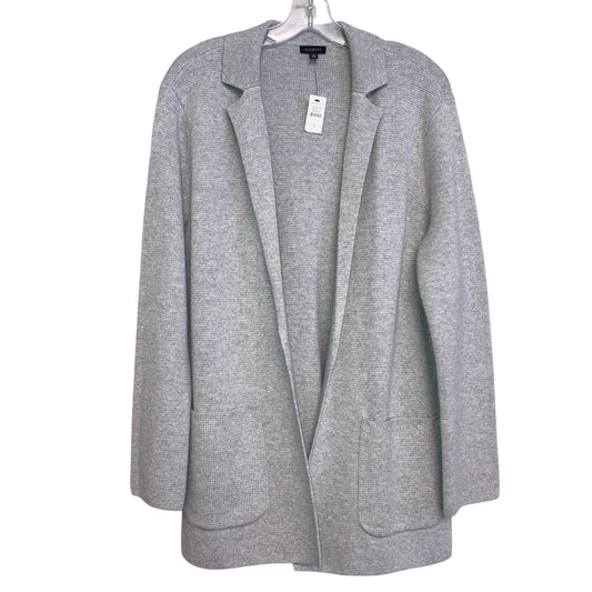 Sweater Cardigan By Talbots In Grey, Size:S