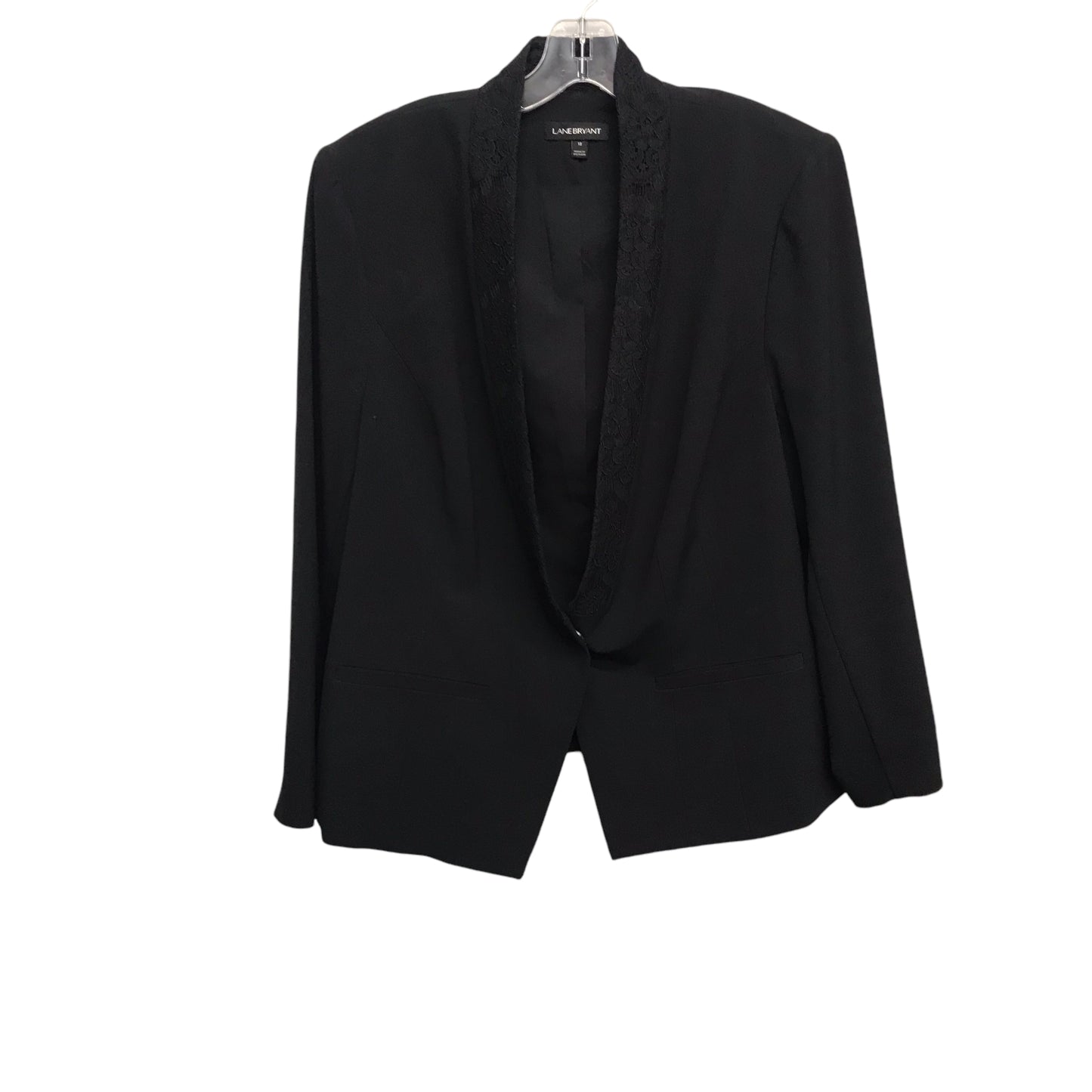 Blazer By Lane Bryant In Black, Size:1X