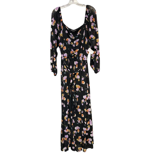 Dress Casual Maxi By Ava & Viv In Floral Print, Size:2X