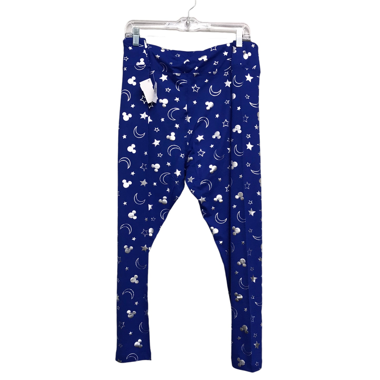 Pants Leggings By Disney Store In Blue & Silver, Size:2X