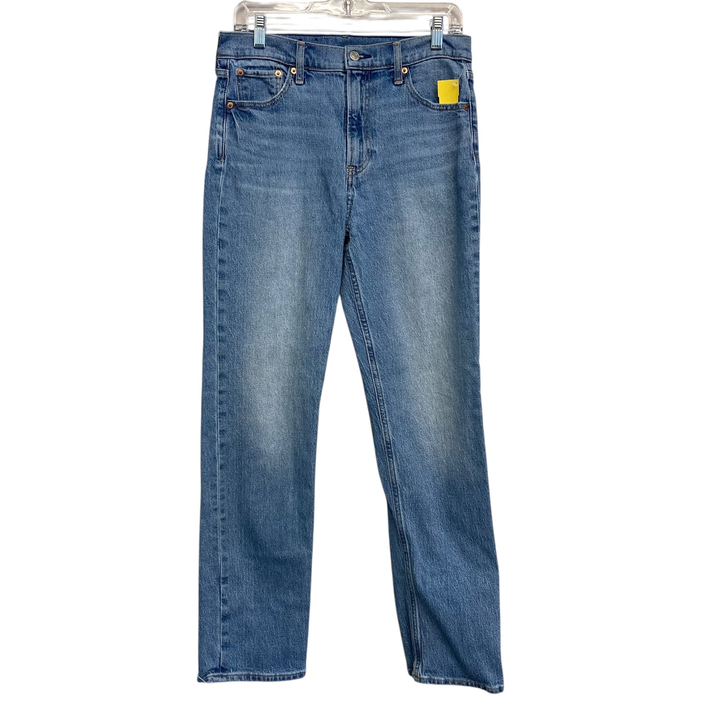 Jeans Straight By Gap In Blue Denim, Size:10