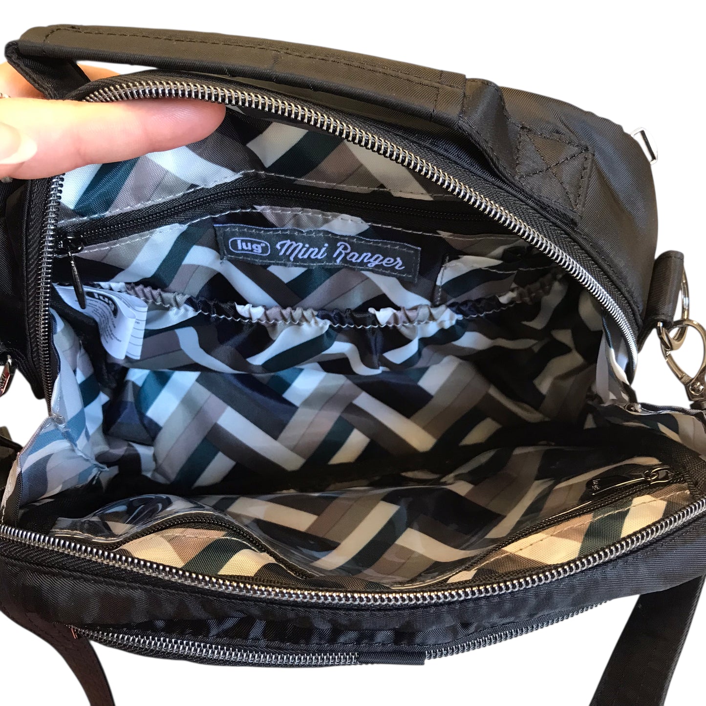 Crossbody By Lug In Black, Size:Small