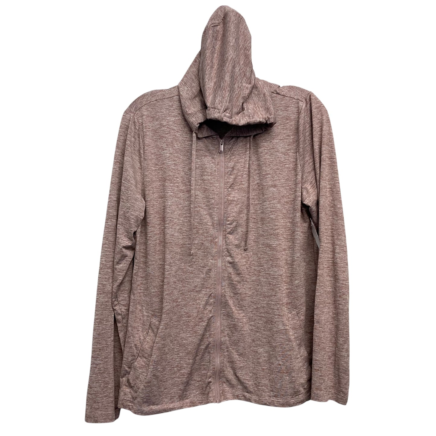 Athletic Jacket By Zuda In Mauve, Size:S