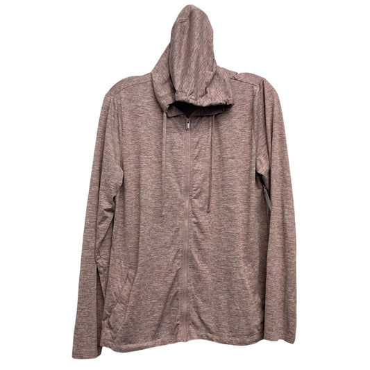 Athletic Jacket By Zuda In Mauve, Size:S