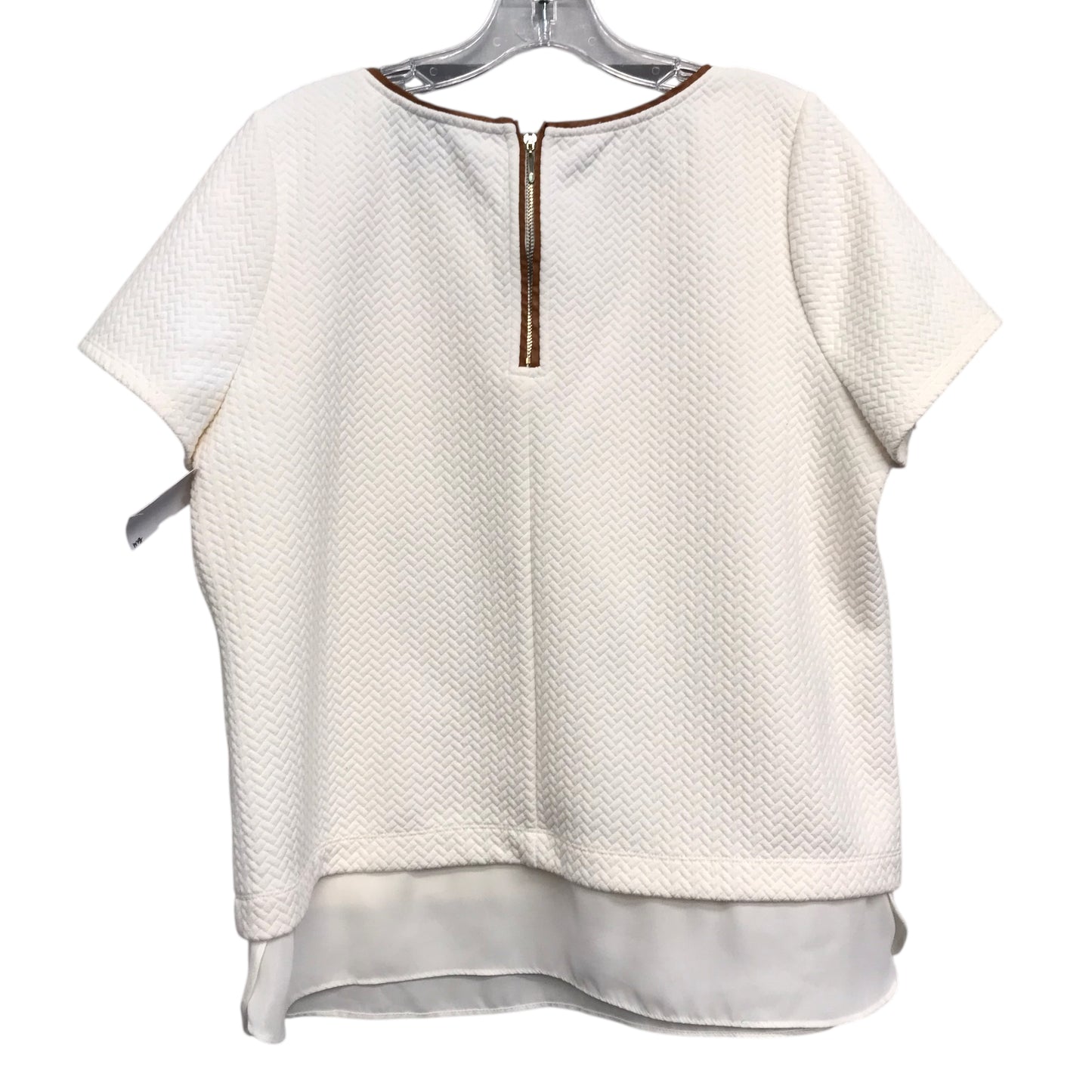 Top Ss By White House Black Market In Cream, Size:Xl
