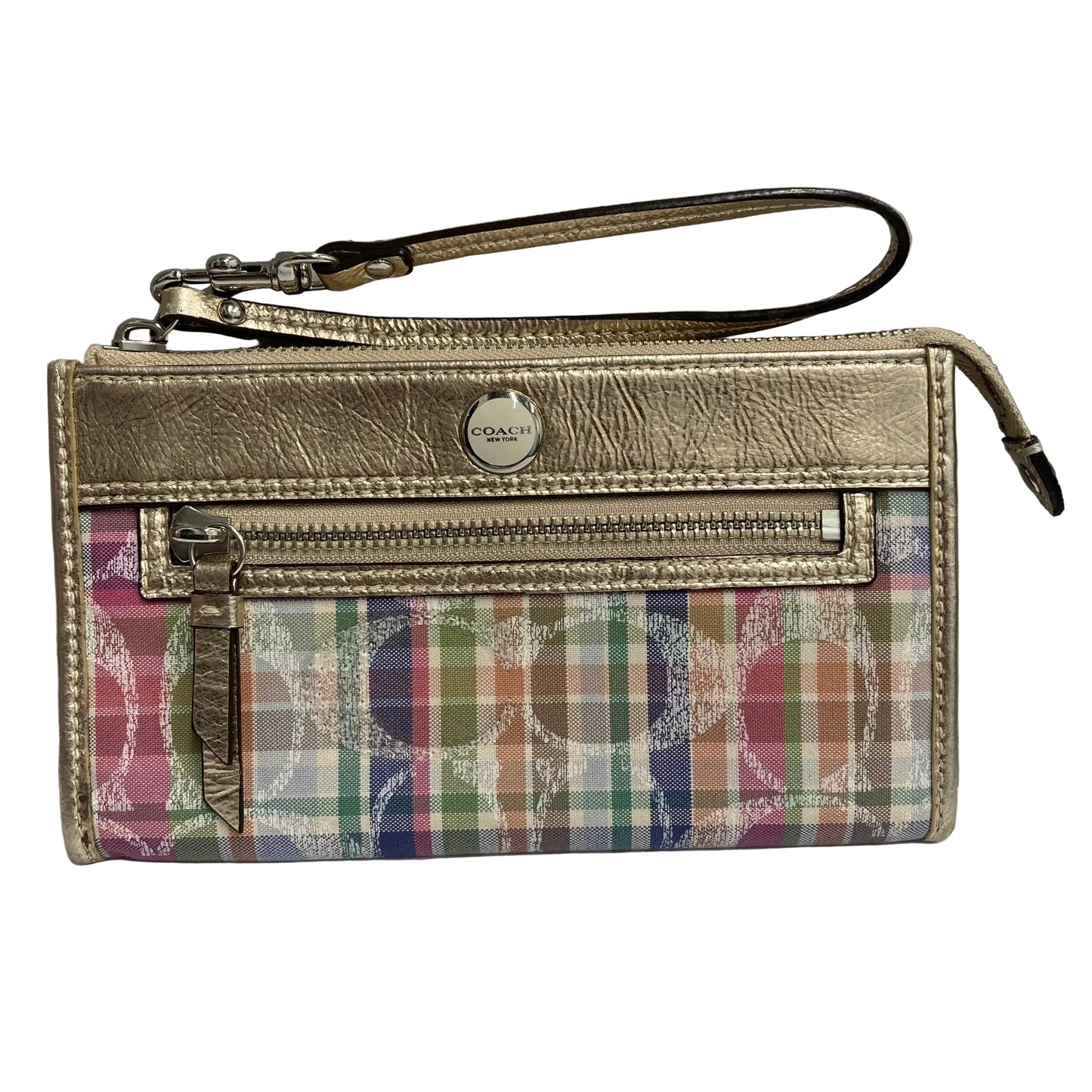 Wristlet Designer By Coach In Multi, Size:Small