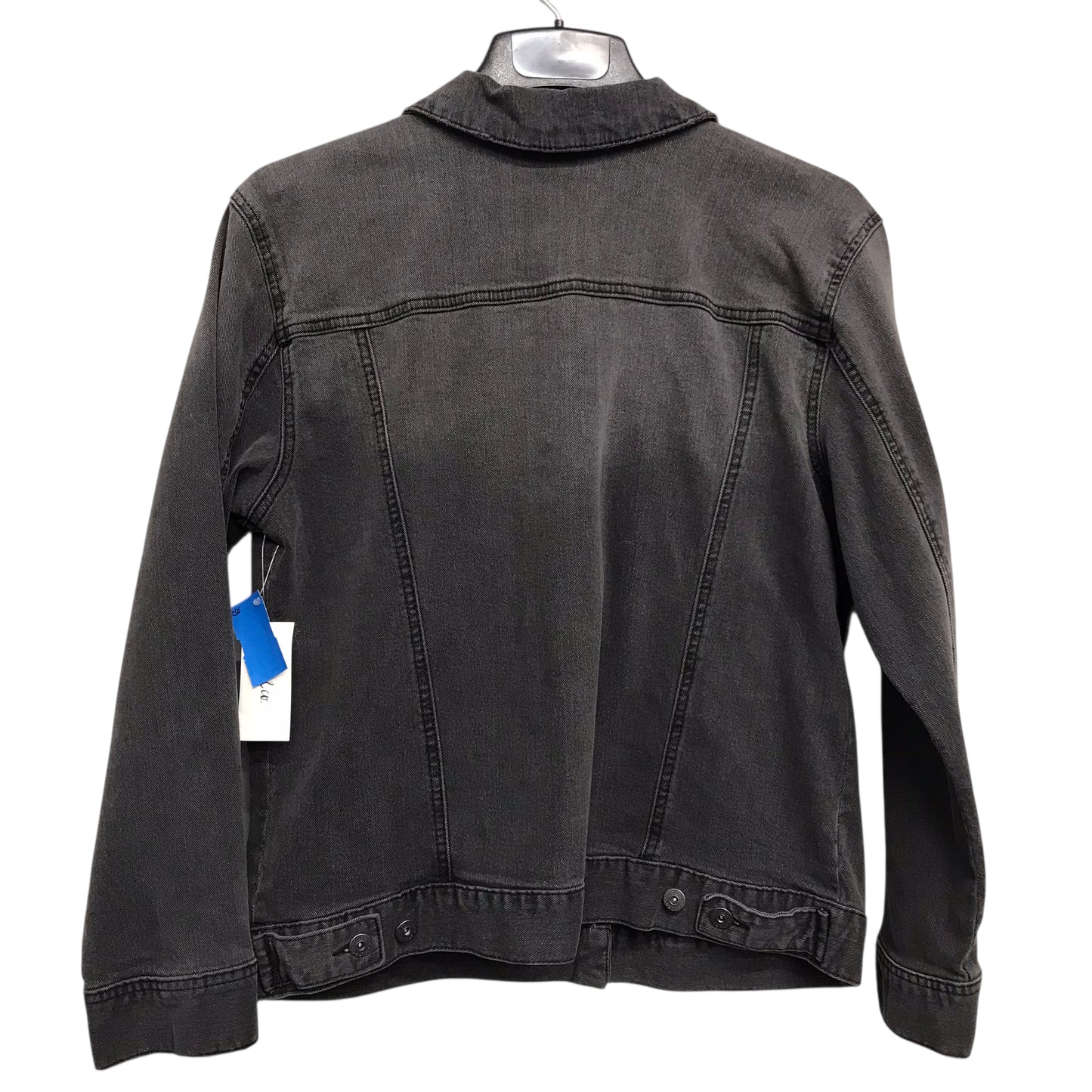 Jacket Denim By Style And Company In Black, Size:M