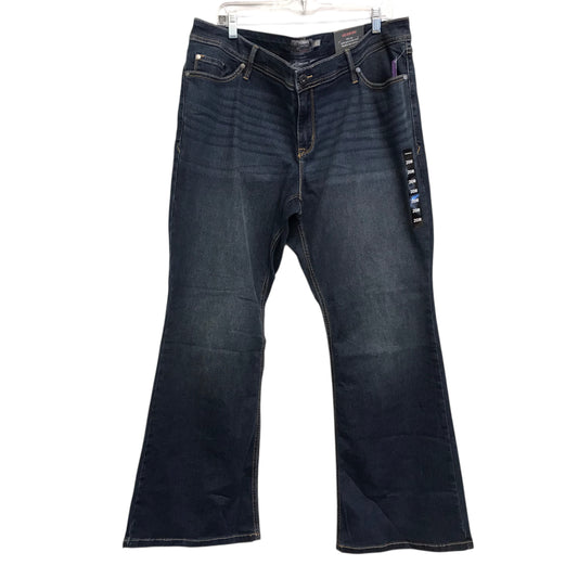 Jeans Boot Cut By Torrid In Blue Denim, Size:20