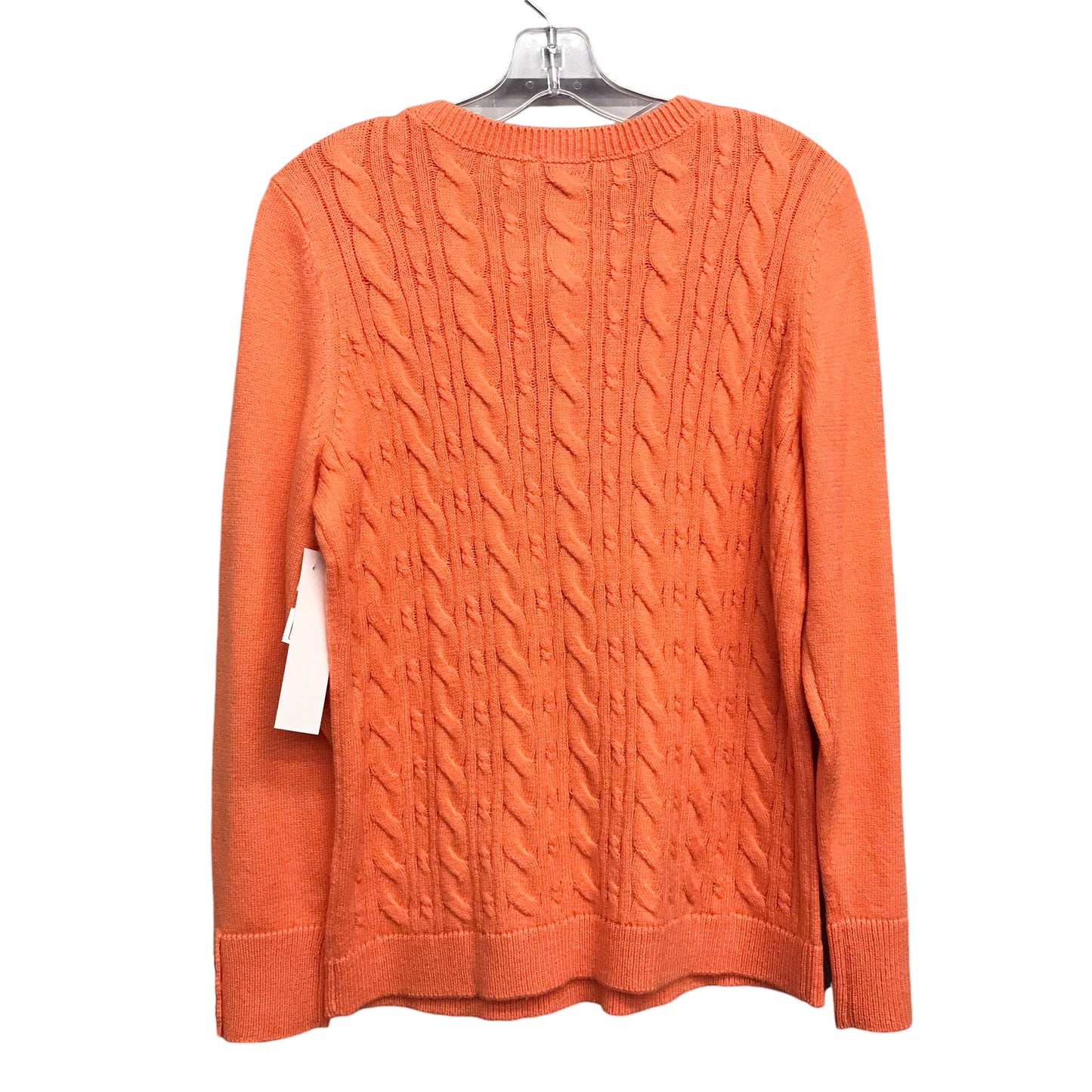 Sweater By Talbots In Orange, Size:Lp